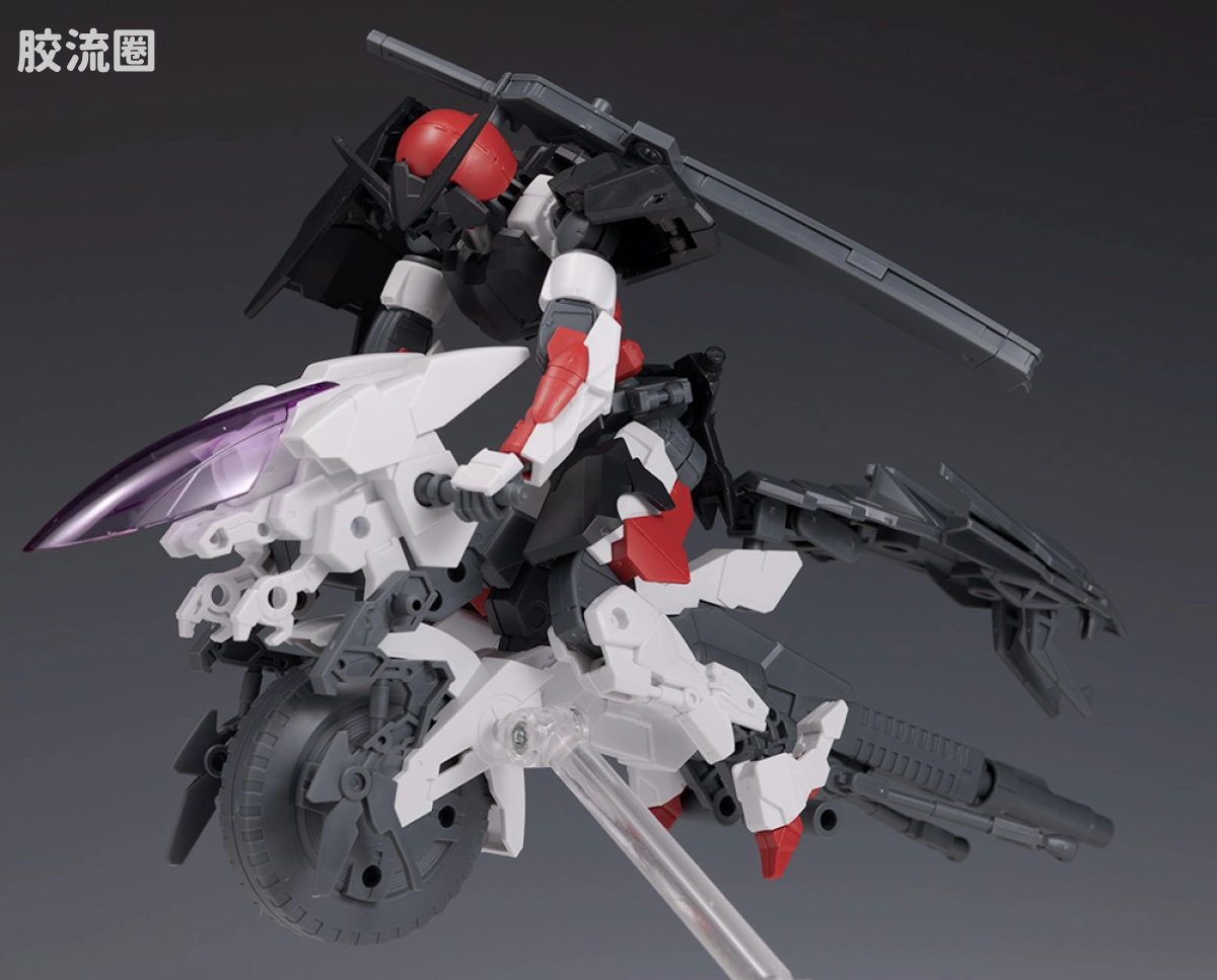 30MM 1/144 Extended Armament Vehicle EV-09 Exa Vehicle(加农机车ver.) - 图片